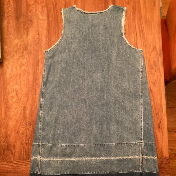 Anthropolgie NWOT denim sleeveless dress - Picture 8 of 9
